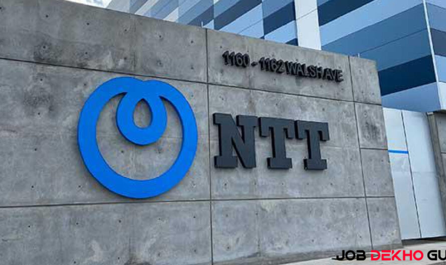 NTT 2023 Hiring Freshers as Trainee Engineer